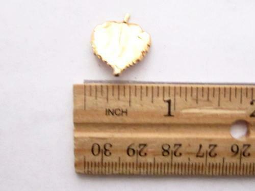 Discreet Classic Tiny Vintage Genuine Gold Dipped… - image 3