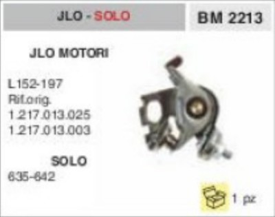 1.217.013.025 1.217.013.003 KONTAKTE PUNKTEN MOTOR JLO L152 L197 L 152 197