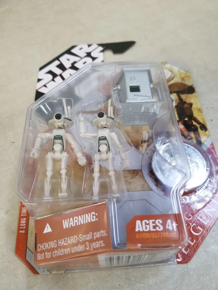 Star Wars 2007 30 aniversario saga leyendas Pit Droids bronceado Hasbro Foto 2 de 2