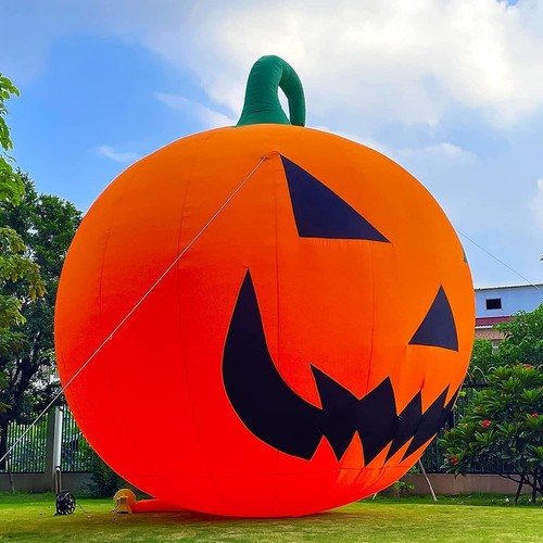 Giant 26Ft Halloween Inflatable Pumpkin 680W Blower Decoration without Led light - Picture 6 of 14