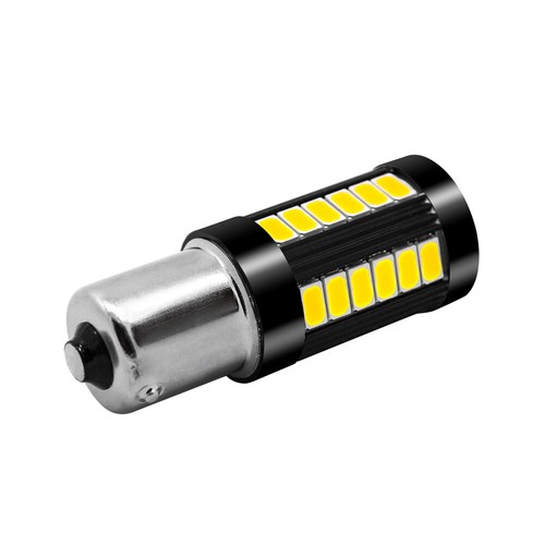 Flicker LED White 1156 Back Up Light Bulb|Brake Light|Center High Stop Light 2PC - Picture 12 of 12