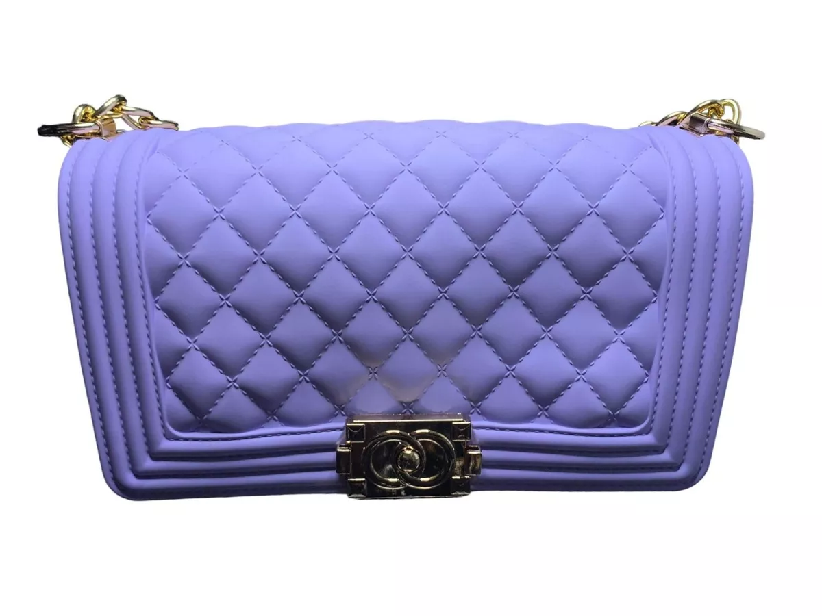 Purple jelly purse clearance