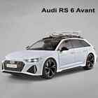 1/18 Audi Rs6 Avant Station Wagon Alloy Car Model Metal Sports Car Kids Toy Gift