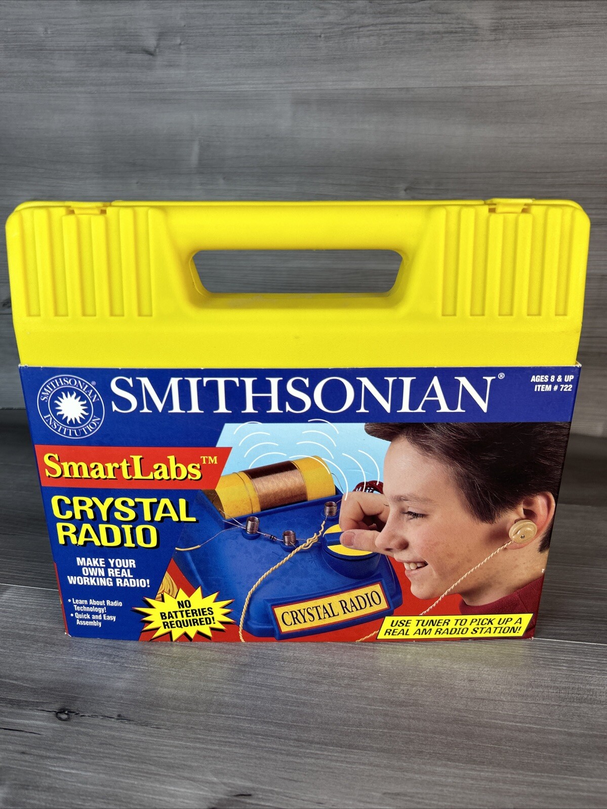 NEW - Smart Labs - Smithsonian Institute Crystal Radio STEM Learning