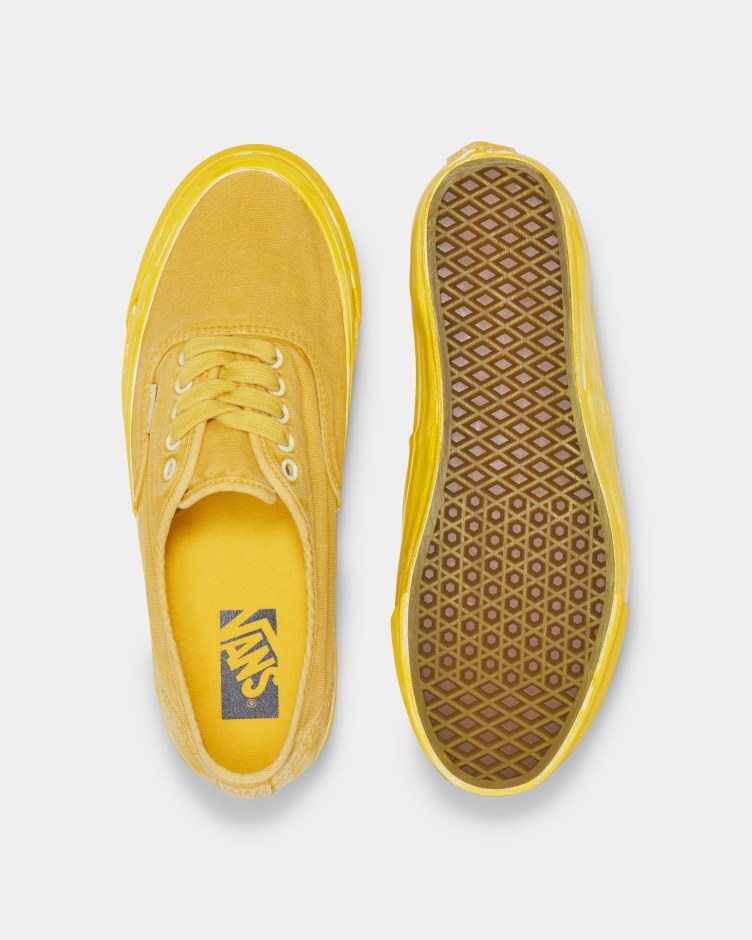 VN000CQA85W Vans Authentic Reissue 44 LX Dip Dye Lemon Chrome