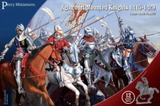 Perry Miniatures AO70 - Agincourt Mounted Knights 1415-1429 - 28mm PLASTIC BOX S