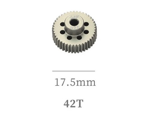 HARD COATED ALU 64P PITCH 21T - 54T PINION GEAR FOR 1/8 1/10 CAR BUGGY MONSTER - Picture 46 of 58