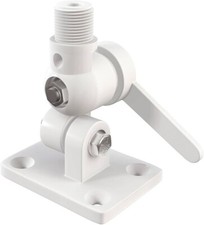  Shakespeare 4186BP Marine Boot Antenne Nylon 4-Wege Seite/Deck Ratschenhalterung