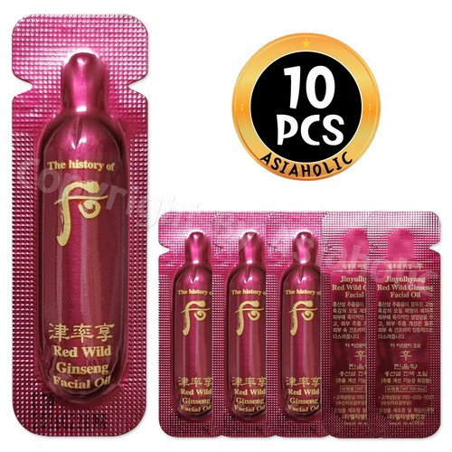 The history of Whoo Red Wild Ginseng Facial Oil 1ml (1pcs ~ 150pcs) Newest Ver - Picture 4 of 19