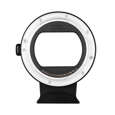 Black EF-EOS R Lens Mount Adapter Support EXIF For Canon EF EF-S Lens To R RF