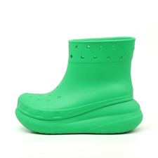 Crocs Damen Regenstiefel Stiefel Grü EVA Knöchelhoch Wasserdicht EU 36-37