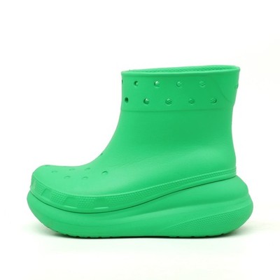 Crocs Damen Regenstiefel Stiefel Grü EVA Knöchelhoch Wasserdicht EU 36-37