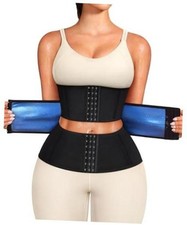 Waist Trainer for Women Shapewear - Tummy Control Waist Cincher Large Blue