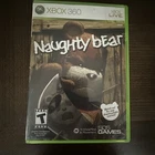 Naughty Bear (Microsoft Xbox 360, 2010) Complete CIB w/ Manual