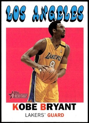 2000-01 Topps Heritage #7 Kobe Bryant E1