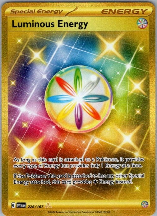 Luminous Energy 226/167 Hyper Rare SV06: Twilight Masquerade NM