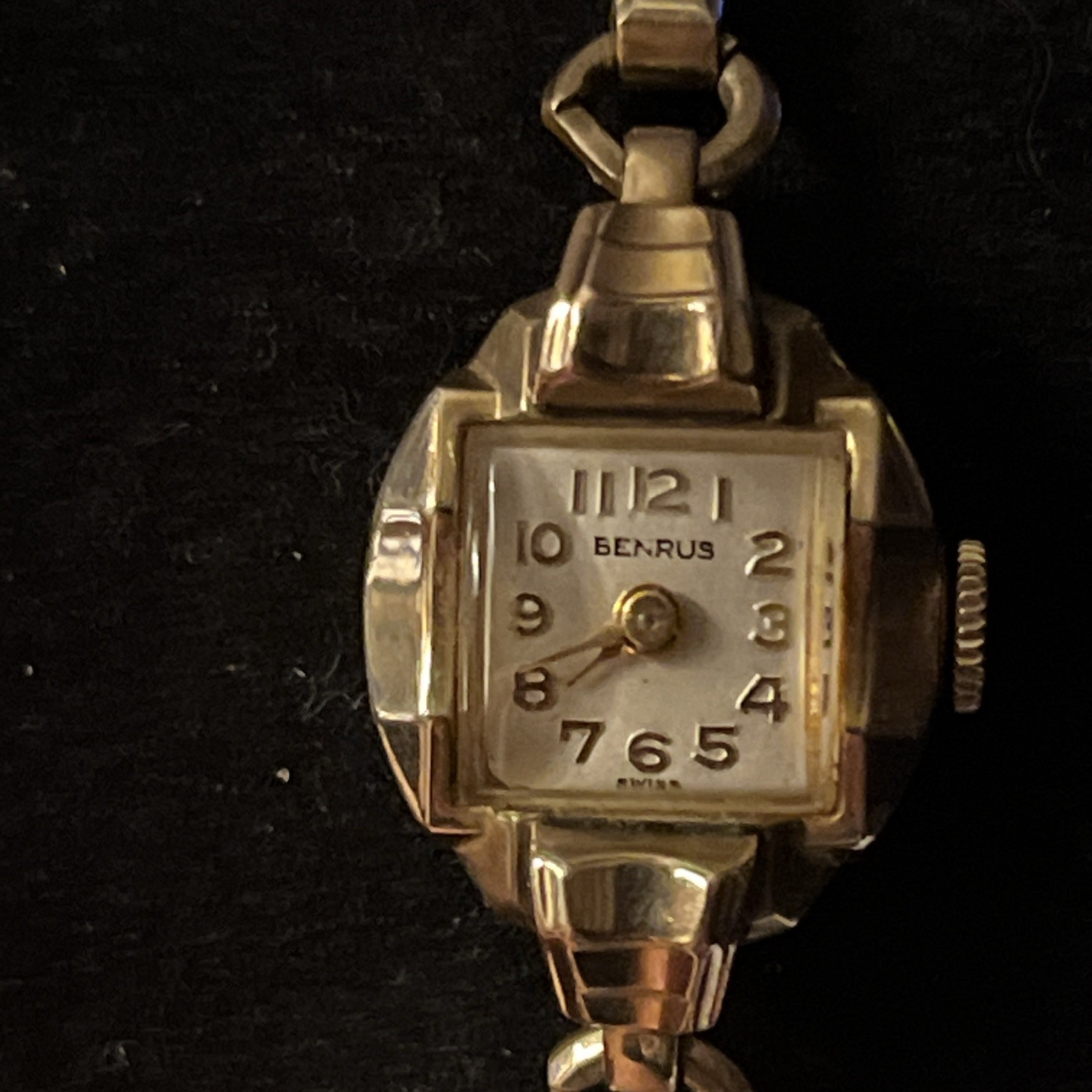 Vintage Benrus CZ 3 Women’s Watch 17 Jewels RGP Gold Bezel Repair Project