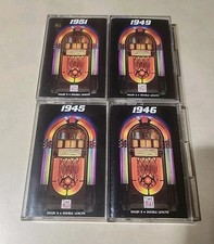 Time Life Music   Your Hit Parade 1945, 1946, 1949, 1951 Cassette Tape Lot 4 