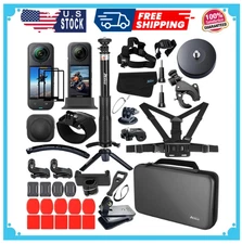 Accessories Kit for Insta360 X5 / X4 Camera Mount Bundle with Magnetic Mount Car