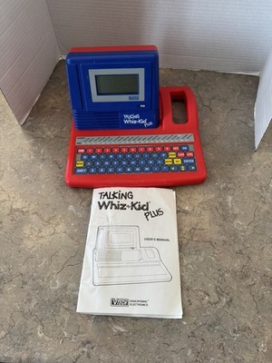 VTech Talking Whiz Kid Plus Learning System TESTED & WORKS GREAT VTG