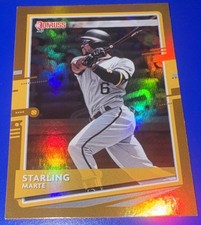 2020 Donruss Holo Orange #171 Starling Marte Pittsburgh Pirates Baseball MVP MLB