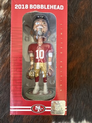 San Francisco 49ers JIMMY GAROPPOLO BOBBLEHEAD 2018 9/16/18 SGA Levis Niners