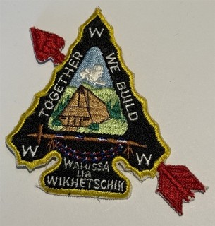 OA Lodge 118 Wahissa Together we build Patch Boy Scout MX5