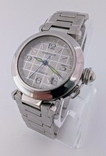 Cartier Pasha De Cartier 35MM Silver Dial Steel Bracelet (W31023M7) Automatic 2