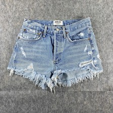 Agolde Parker Vintage Cut Off Shorts Women's 25 x 2.5 Distressed Boho A026-811