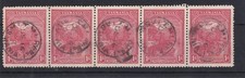 T426) Tasmania 1902-04 Pictorials typo 1d Pale red wmk V over Crown  perf 12½ SG