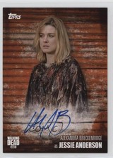 2017 The Walking Dead Season 6 Rust 60/99 Alexandra Breckenridge as Auto u0h