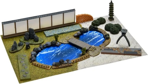 Calibre N 1/150 COLECCIÓN DIORAMA DIOCOLLE 041-2 Juego Jardín Japonés 2 338024 | Zustand: New