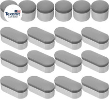 6 Pcs Universal Toilet Seat Bumpers Kit Toilet Bumpers with Strong Adhesive Rubb