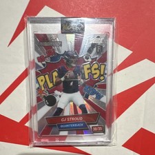 Wild Card Alumination Comix Playoffs Serial Numbered CJ Stroud 30/35 Football