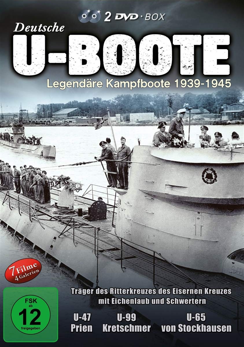 Deutsche U-Boote im 2. Weltkrieg-Legendäre Kampfboote 1939-1945-Das Boot-( (DVD)