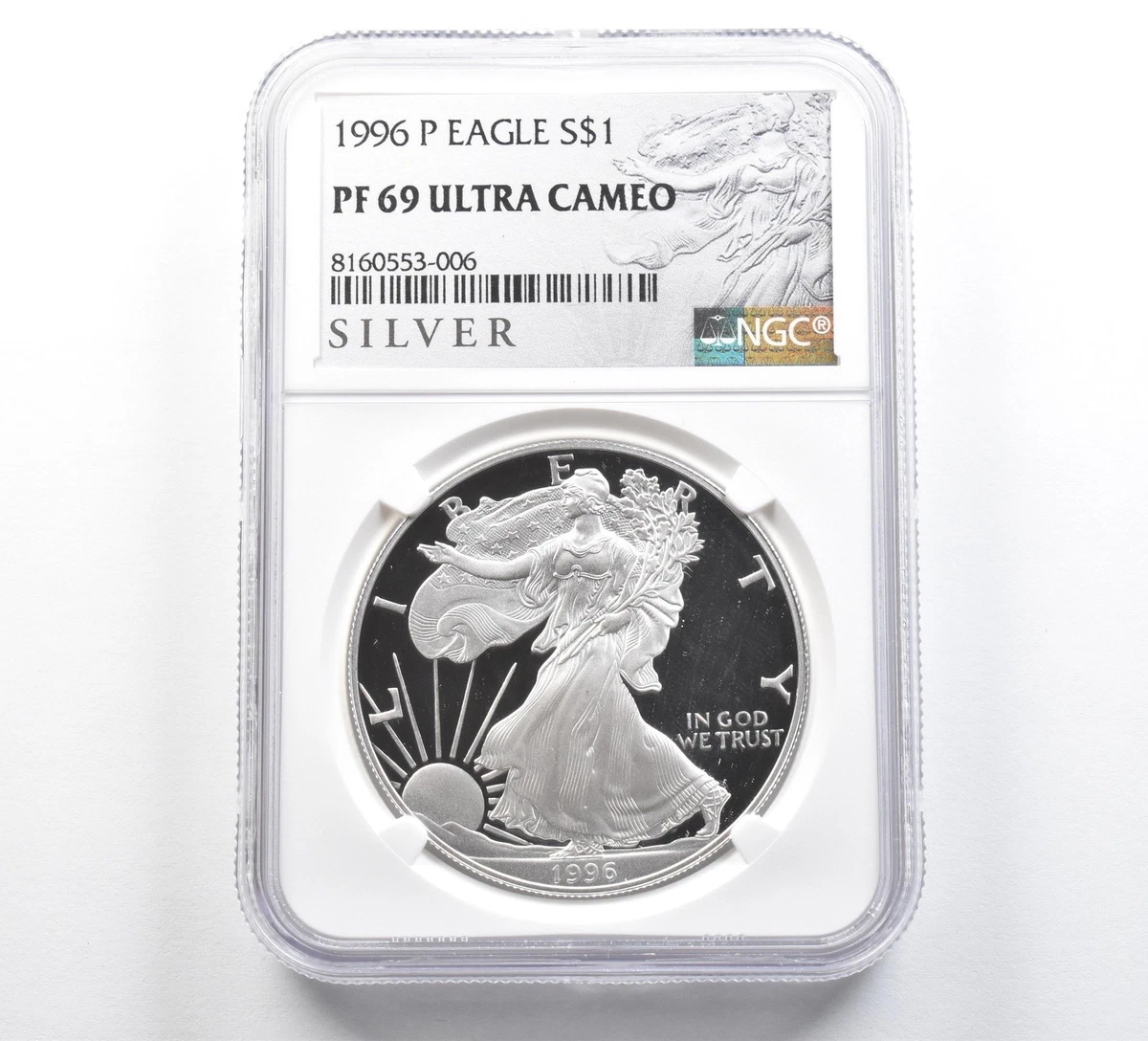 Preços baixos em 1996 moedas de prata American Eagle | eBay