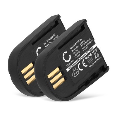 2x Akku für Plantronics Savi W740-M 140mAh 