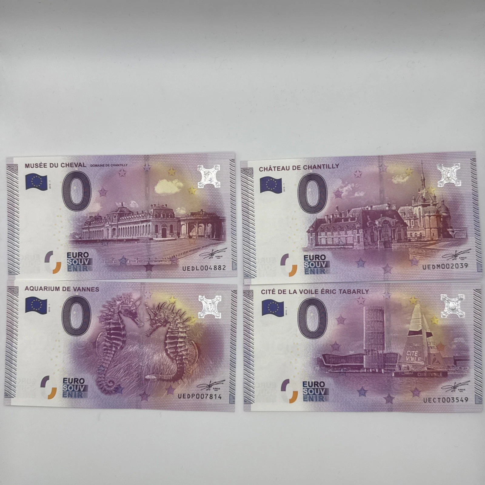 Billet  Zéro 0 € Euro Touristique / Souvenir  2015