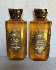 2 BATH & BODY WORKS DISNEY PRINCESS BELLA WOMEN BODY WASH SHOWER GEL 10 FL OZ