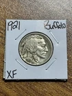 1921 P Buffalo Nickel Nice XF Extra Fine Better Date U.S. 5c Coin (Raw13956)
