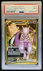 2025 Pokemon Destined Rivals Team Rocket's Mewtwo ex #240/182 PSA 9
