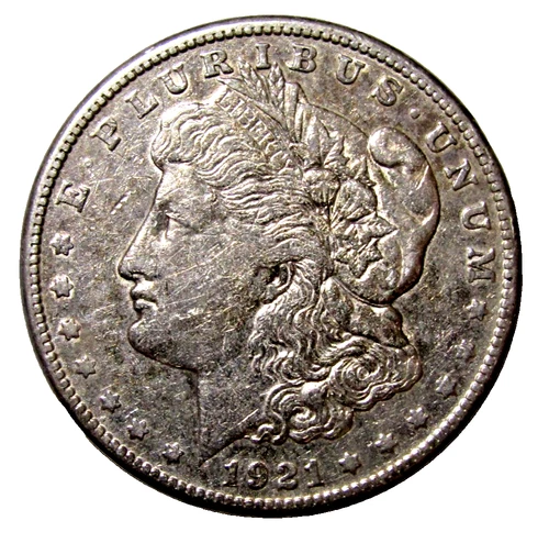 1921-S $1 Morgan Dollar 90% Silver San Francisco US Coin Very Nice L@@K
