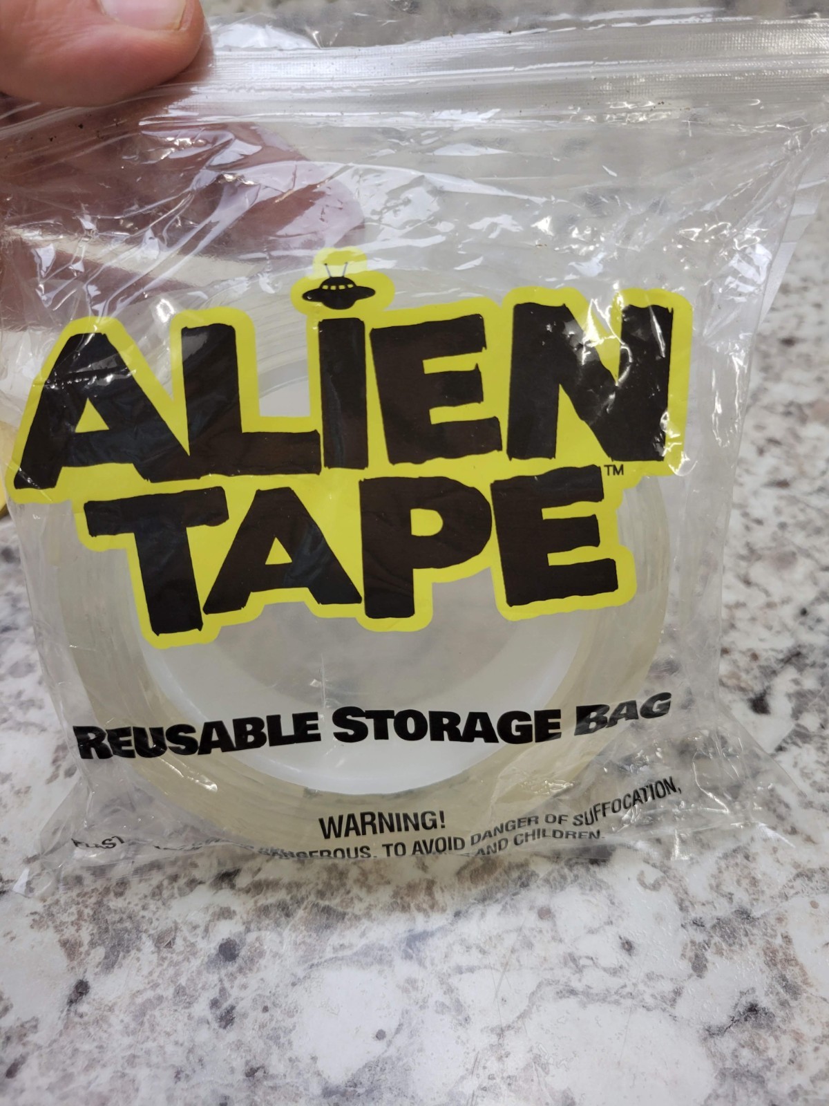 Alien Tape Heavy Duty Multi-Surface Nano Grip Tape Reusable