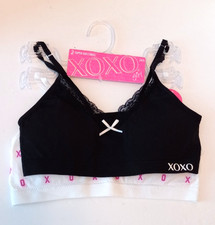 XOXO 2 Super Soft Bras Girls Size 34L Chest 29-30.5" NEW
