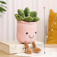 25cm Succulent Plush Toy Soft Decor
