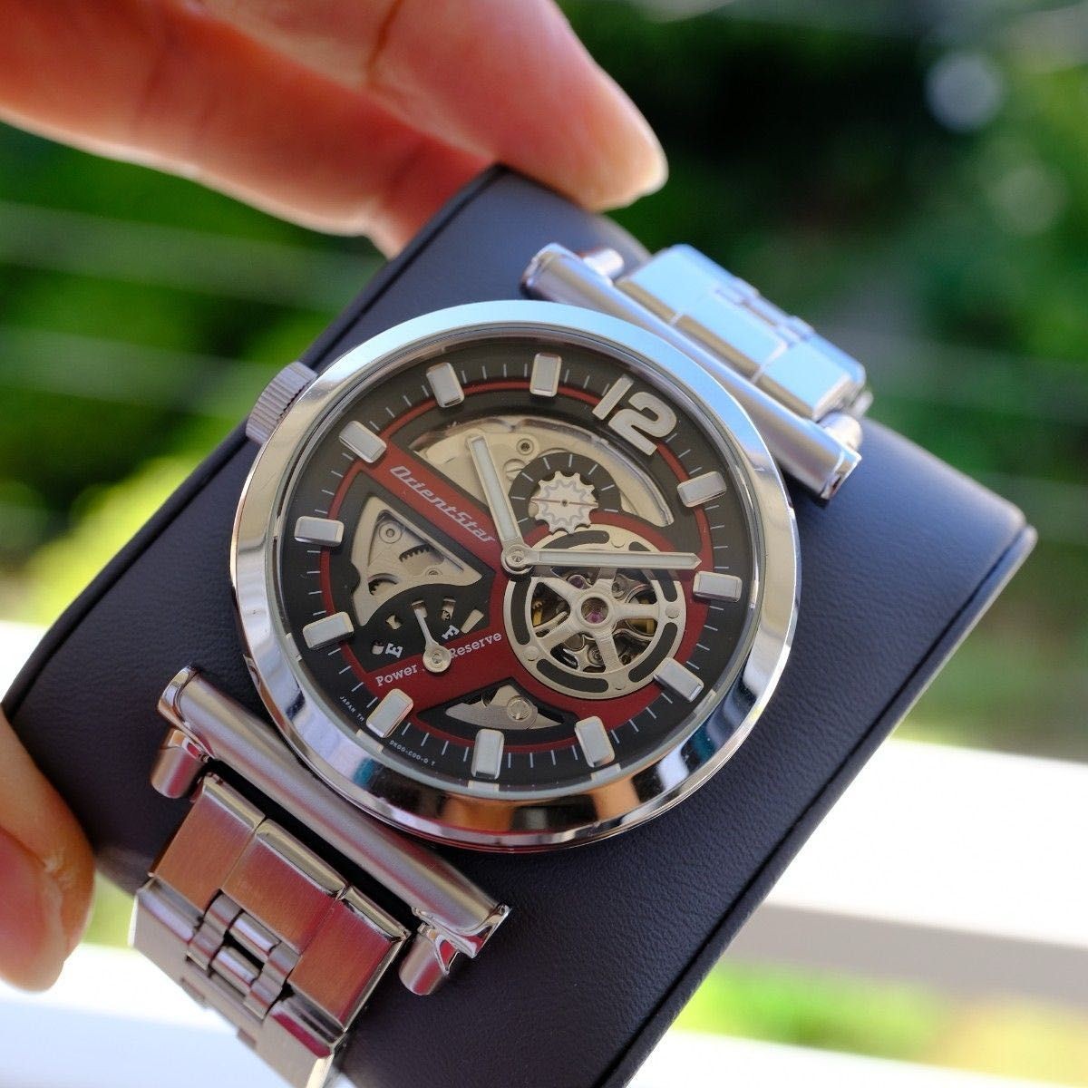 ORIENT STAR automatic mechanical skeleton watch - image 3