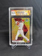 2020 Panini Chronicles #02/10  Shohei Ohtani Mosaic Gold #83 HGA Gem MT 9.5