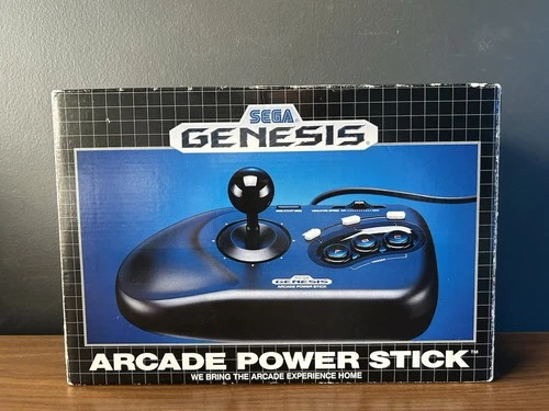 Vintage Sega Genesis Arcade Power Stick Controller Model 1655 New Open Box