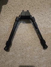 Swagger 7-9 Inch Bipod with Picatinny Rail Mount Black