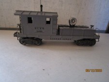 Lionel, O Gauge, 2420 DL W Dark Gray Work Caboose